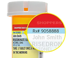 Example: prescription number